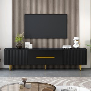 Bella Depot 78.7'''W Minimalist TV Stand for TVs up to 85 Inches - 1 of 4