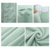 Unique Bargains Shower Wrap Towel for Women Adjustable Closure Bath Wrap with Pocket 1 Pc - 3 of 4