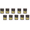 Dragon Shield 10 Packs Dragon Shield Matte Mini Japanese Black 60 ct Card Sleeves Display Case - 2 of 4