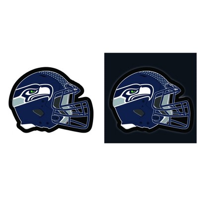 Evergreen Ultra-Thin Edgelight LED Wall Decor, Helmet, Seattle Seahawks- 19.5 x 15 Inches Made In USA