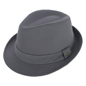 Epoch Hats Company Men's Cotton Denim Fedora Hat - 1 of 4