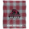 State University Of New York At Potsdam Campus Plaid Spirit Silky Touch Super Soft Throw Blanket 50x60 - 2 of 4
