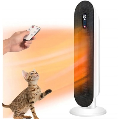 SUGIFT 1500W  26" Ceramic Space Heater with Remote, White
