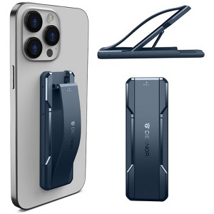 Dexnor New Upgrade Phone Grip, [2-in-1] Phone Strap with Kickstand Phone Finger Holder Compatible with Most iPhone Samsung Phone Case - 1 of 3