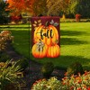 Briarwood Lane Burlap Garden Flag 12x18 For Outdoor Happy Fall Pumpkin Trio For Fall Garden Flag Flags For Outside - 4 of 4