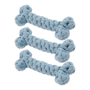 Unique Bargains Bone Shape Dog Chew Rope - 1 of 4