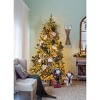 GlasFlength Tree Ornaments Modern Glass Christmas Ball Set Fashion Interesting Design for Holiday Decorating, Silver, 4.7"*4.7"*4.7" - 4 of 4