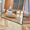 LOVMOR Inch"60"*"16.5"Generation of floor mounted full length mirrors,Golden - 4 of 4