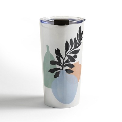 Gale Switzer Sea Glass Vases 20 oz Stainless Steel Travel Mug - Deny Designs