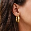 Ross-Simons Italian 10kt Yellow Gold Hoop Earrings - 2 of 4