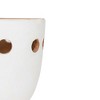 Round Cutout Planter White Terracotta by Foreside Home & Garden - 3 of 4