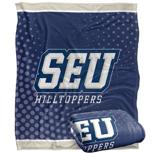 St. Edward'S University Logo Dots Silky Touch Blanket White 50x60 - 1 of 4