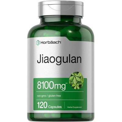 Horbaach  Jiaogulan 8100 mg (Gynostemma Pentaphyllum) | 120 Capsules