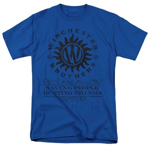 Supernatural Winchester Anti Possession Adult T-Shirt - 1 of 4