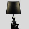 21.25" Modern Polyresin Table Lamp with Built-In Phone Holder, Accent Lamp for Living Room or Bedroom – The Pop Home - 4 of 4