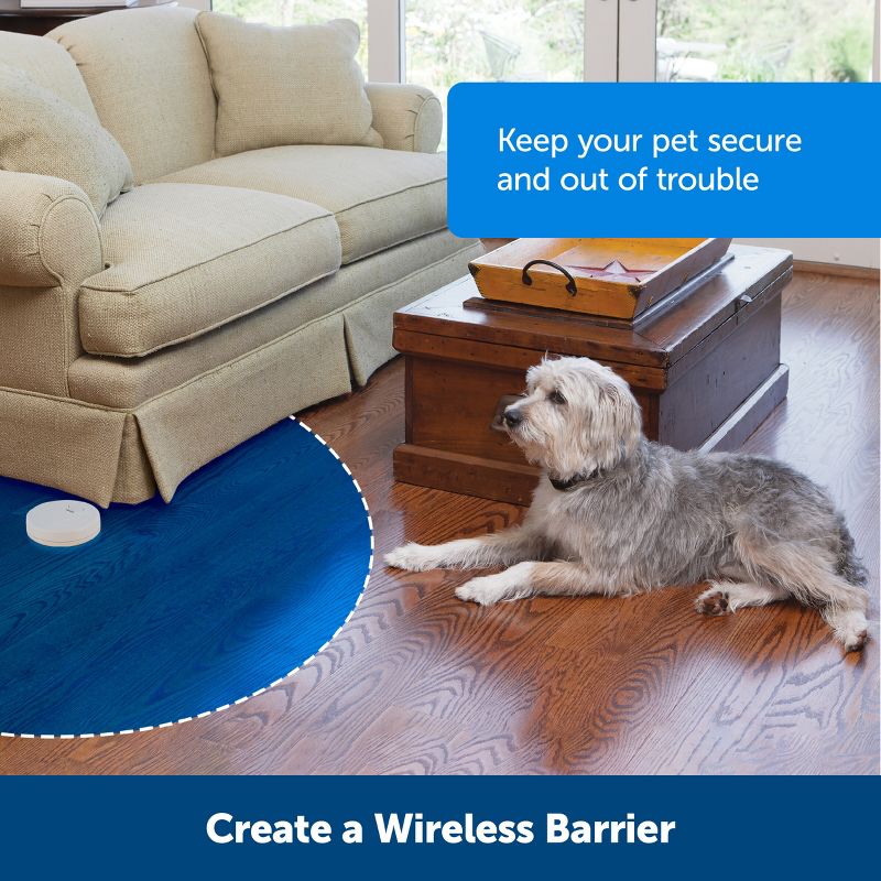 PetSafe Pawz Away Extra Indoor Adjustable Pet Barrier Transmitter - White, 4 of 10