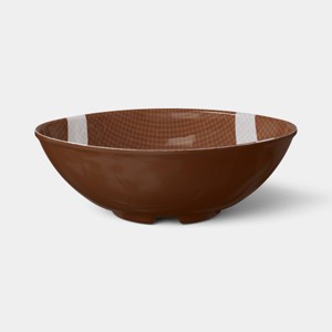11oz Melamine Football Snack Bowl Brown - Room Essentials™ : Target