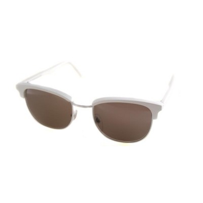 RetrosuperFuture Terrazzo Crociera  Q8B Unisex Square Sunglasses White 51mm