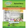 Larissa Veronica Spiced Berry Colombian Decaf Coffee (Gourmet, Naturally Flavored, Whole Coffee Beans) (8 oz, ZIN: 557902) - 2 of 4