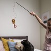 Pavilion Gift Company - Reindeer - 18" Cat Teaser Wand - Pet Toy - 2 of 4