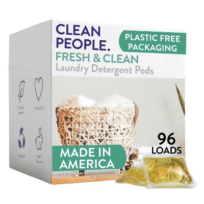 Laundry Detergent Pods - Hypoallergenic Laundry Pods - Ultra Concentrated, Recyclable Packaging, Stain Fighting