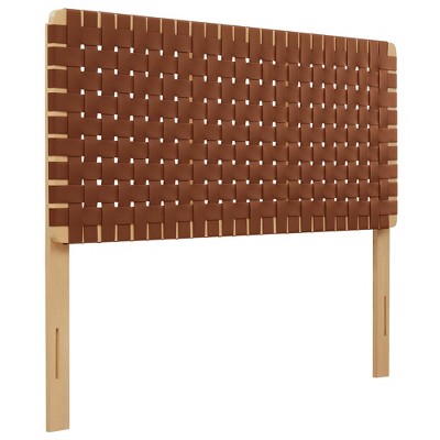 Modway Sparta Weave Full Vegan Leather Headboard
