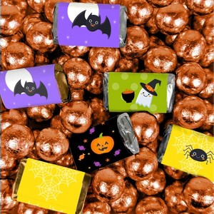 Halloween Critters Assorted Hershey's Miniatures and Milk Chocolate Balls - 1 of 4