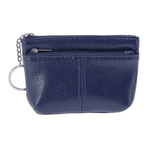 Unique Bargains Mid-Line Two Zipper Pocket Coin Purse Wallet 1 Pc - 1 of 4