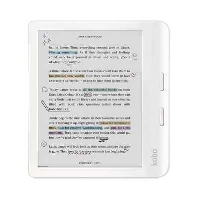 Kobo Libra Colour | Ereader | 7" Glare-free Colour E Ink Kaleido 3 ...