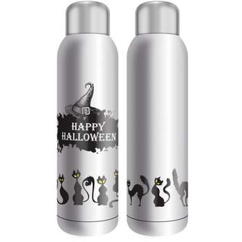 Halloween Cats 22 Oz. Stainless Steel Insulated Water Bottle