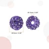 Unique Bargains Round Disco Shiny DIY Bracelet Necklace Rhinestone Clay Beads 100 Pcs - 2 of 4