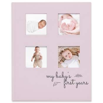 Baby boy scrapbook album frame. By vectortatu
