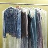 Juvale 50 Pack Long Plastic Garment Bags for Hanging Clothes, Clear Dry Cleaner Bag Covers for Gowns, Dresses, 21 x 72 In - 3 of 4