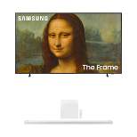 Samsung QN65LS03BA 65" The Frame QLED 4K Smart TV (2022) with HW-S801B Ultra Slim Wireless 3.1.2Ch Soundbar System (White)