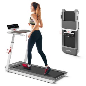 Superfit 3HP Running Machine Folding Treadmill Adjustable Height APP Control Table Board - 1 of 4