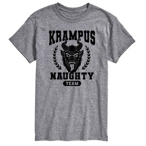 Men's - Instant Message - Krampus Naughty Team Short Sleeve Graphic T-Shirt - 1 of 4