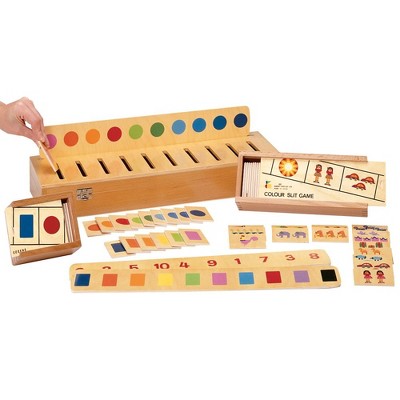 Small Teak Branch Box - Montessori Services