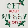 Park Designs Get Your Merry On Print Dishtowel Set of 2 - 2 of 3