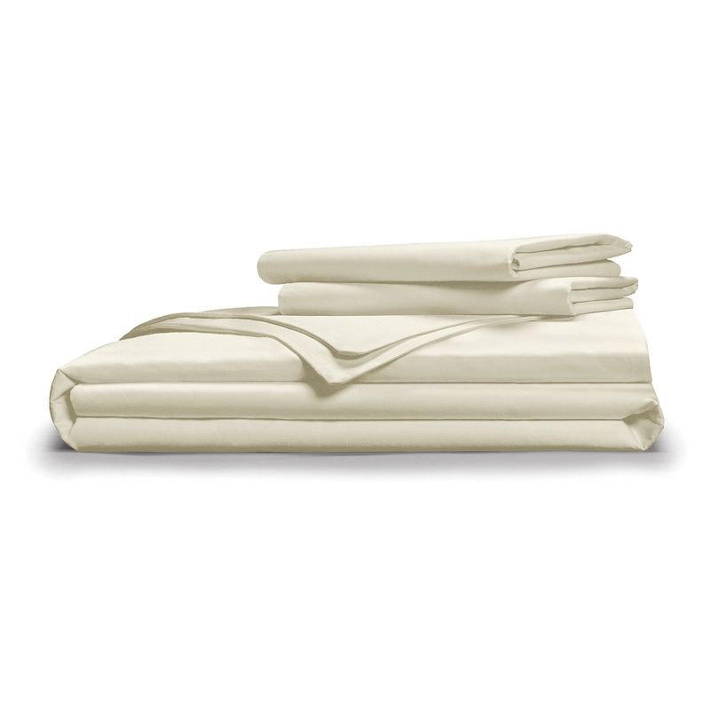 Pillow Gal Classic Cool & Crisp 100% Cotton Percale Duvet Cover Set, 1 of 5