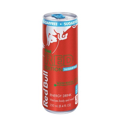 Red Bull Sugar Free Red Edition Energy Drink 8.4 Fl Oz Can Target