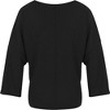 Anna-Kaci Women's Waffle-Knit Ruched Sleeve Top - 3 of 4