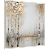 Amanti Art Beige Birches II by Lazar studio Framed Canvas Wall Art Print - 2 of 4