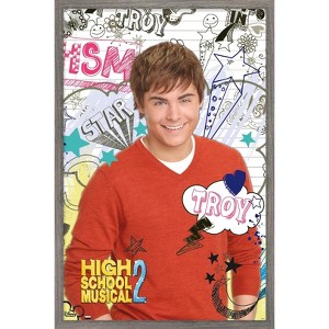 Trends International High School Musical 2 - Troy Framed Wall Poster Prints - 1 of 4