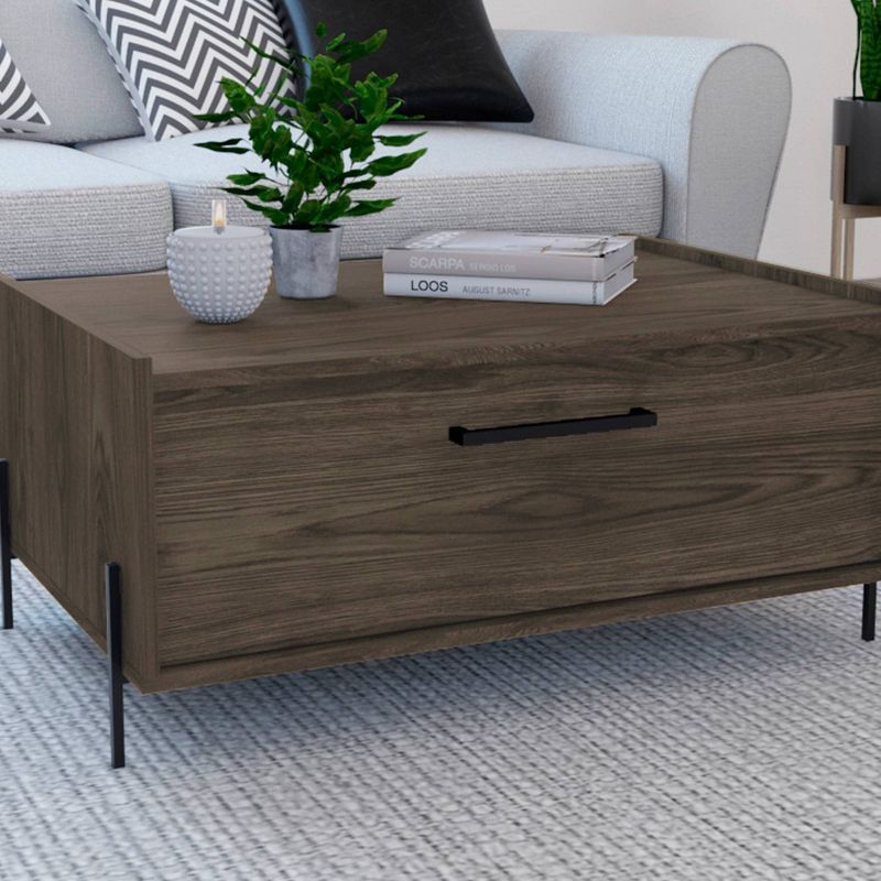 Page Storage Coffee Table Brown - RST Brands, 3 of 11