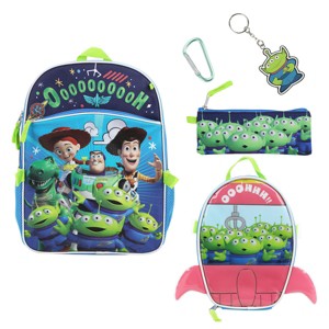 Toy Story Little Green Men 5-Piece Backpack & Lunchbox Set - 1 of 4