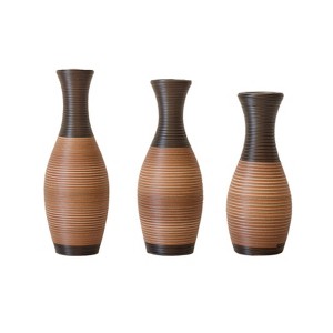 Racxily 3-Piece Floor Vase Set, Modern Home Decor Accent Furniture for Living Room & Entryway - 1 of 4