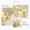 25 Pieces Christmas Ball Ornaments, 2.36 Inch Christmas Tree Ornaments, Shatterproof Christmas Tree Decoration Balls for Christmas Trees, Parties - 4 of 4