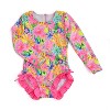 Women's Kimberly Floral Rashguard Swimsuit - Gigi and Max - image 4 of 4