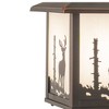 Vaxcel Bryce 1 - Light Post Light in  Burnished Bronze - 4 of 4