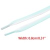 INSPIRE CHIC Wide Flat Gradient Colored Shoelaces for Sneakers 1 Pair - 3 of 4
